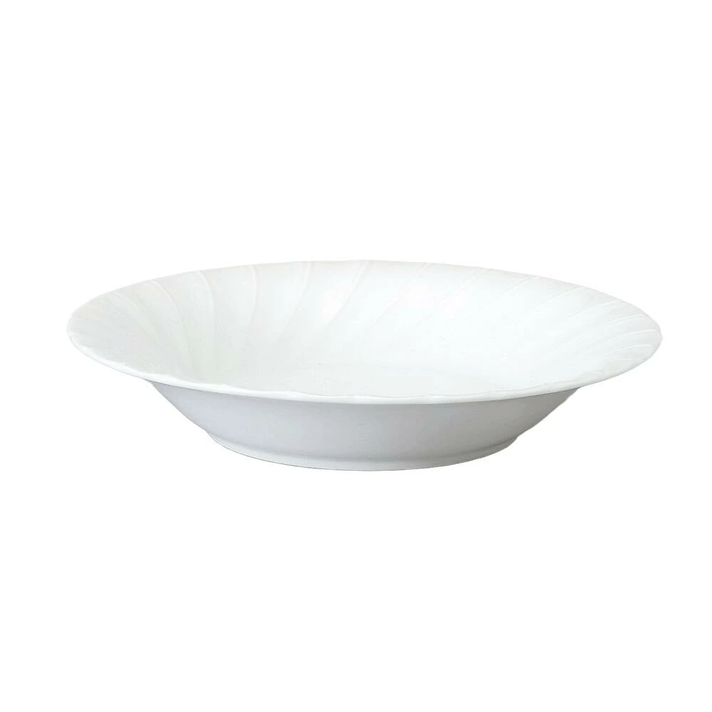 【YAMATSU STANDARD】【 ホワイトシェル 深皿 ホワイト 】 23cm 19cm 14cm 深皿