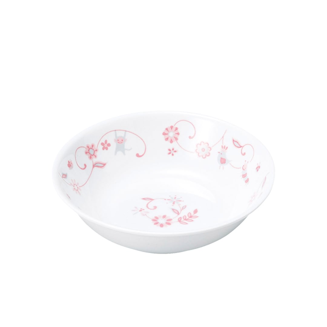 【簡易梱包】食器4点セット【サラサピンク】