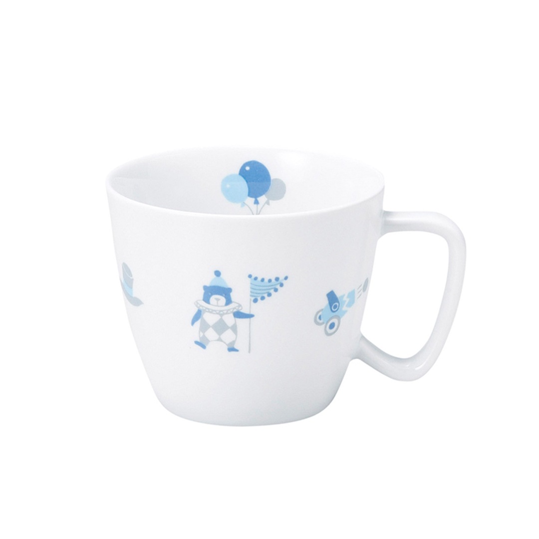 強化磁器【220cc 持ちやすい取っ手付きコップ】