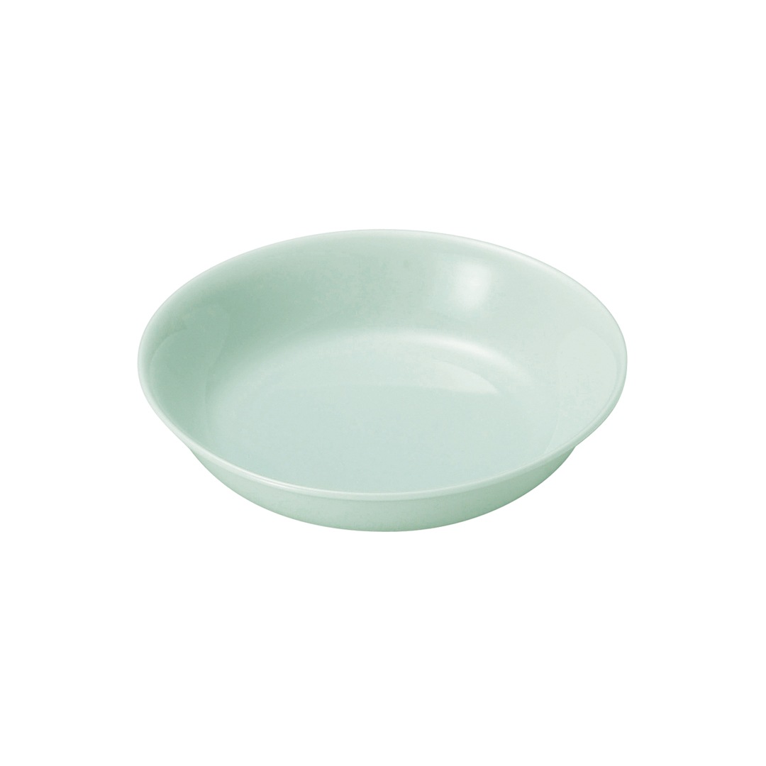 【強化磁器】18cm こども用 カレー皿【パステルカラー】