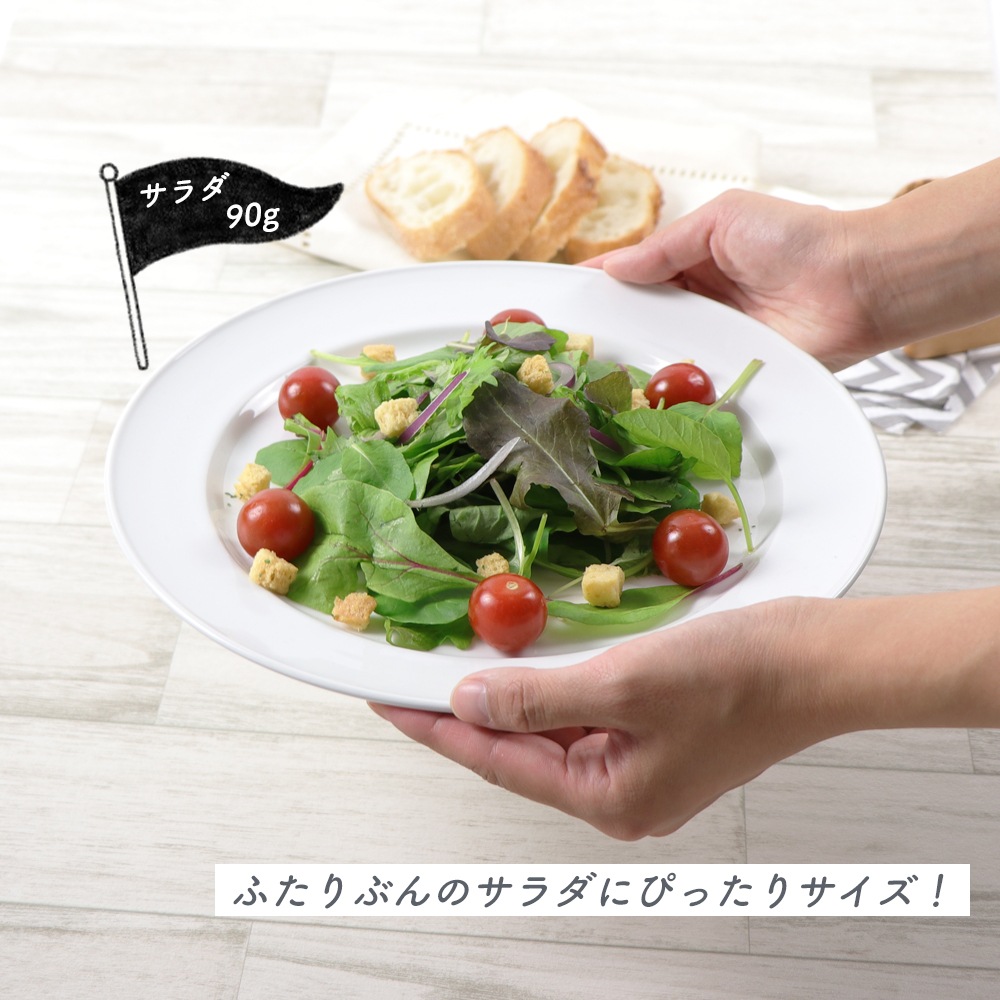 強化磁器【27cm リムプレート】