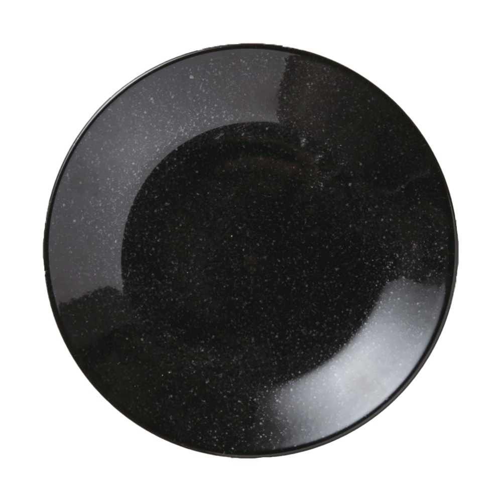 【YAMATSU STANDARD】【 水明 丸皿 黒御影 】 27cm 24cm 21cm 19cm 17cm 14cm 12cm 皿
