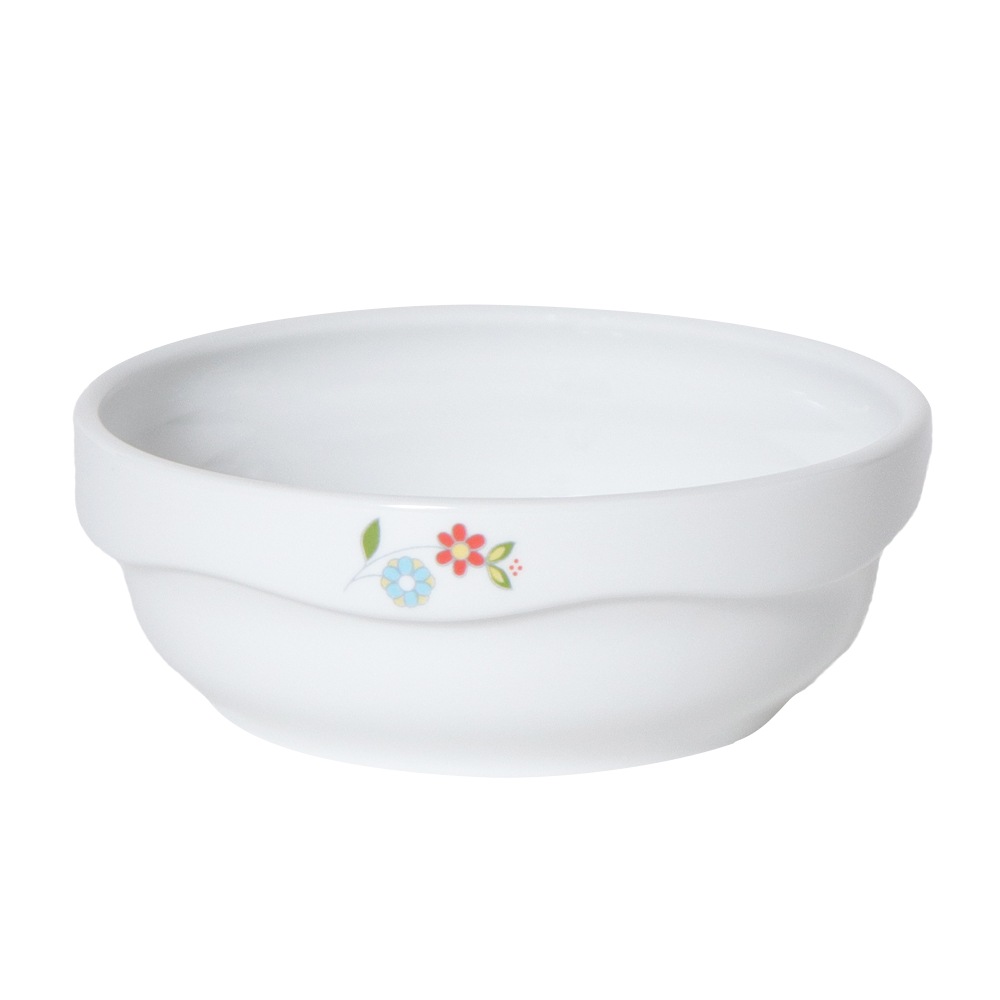 強化磁器 【10.5cm スタック平皿 さふぁり】すくいやすい食器