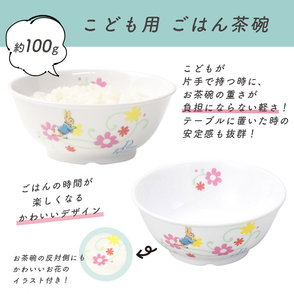 ピーターラビット TM 食器&スプーンフォークセット【簡易梱包