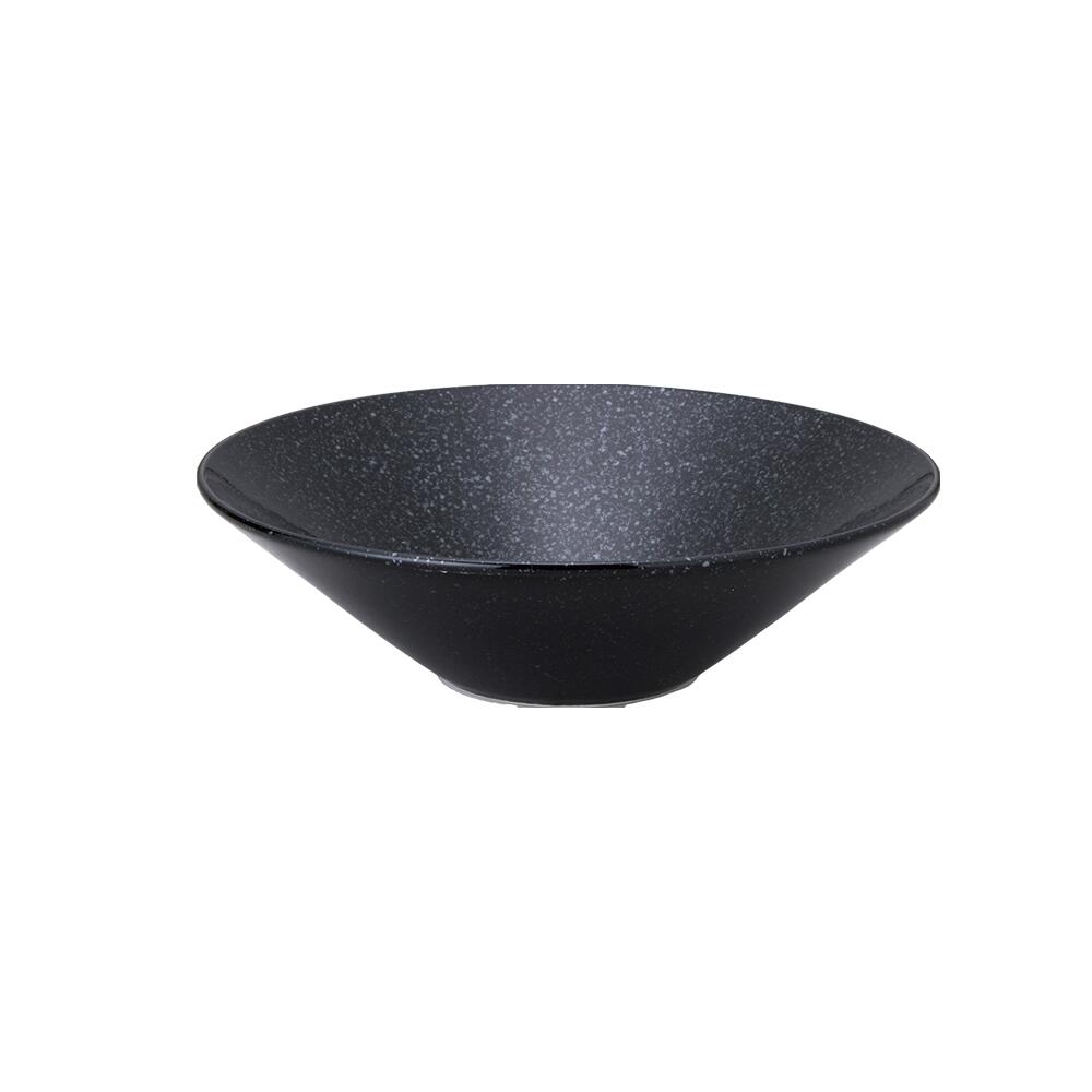 【YAMATSU STANDARD】【 水明 黒御影 浅ボール 】 25cm 22cm 21cm 16cm 14cm 12cm ボール