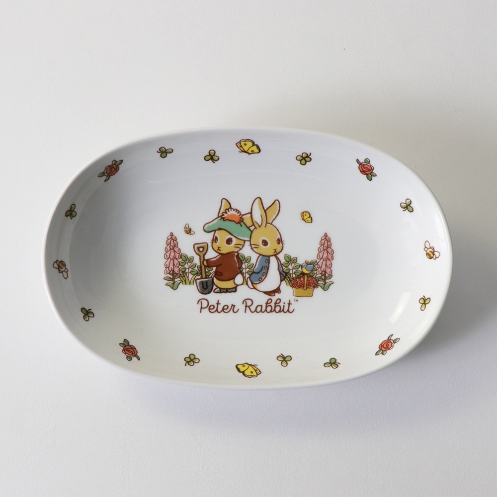 ピーターラビット TM 正方形皿【Kawaii】
