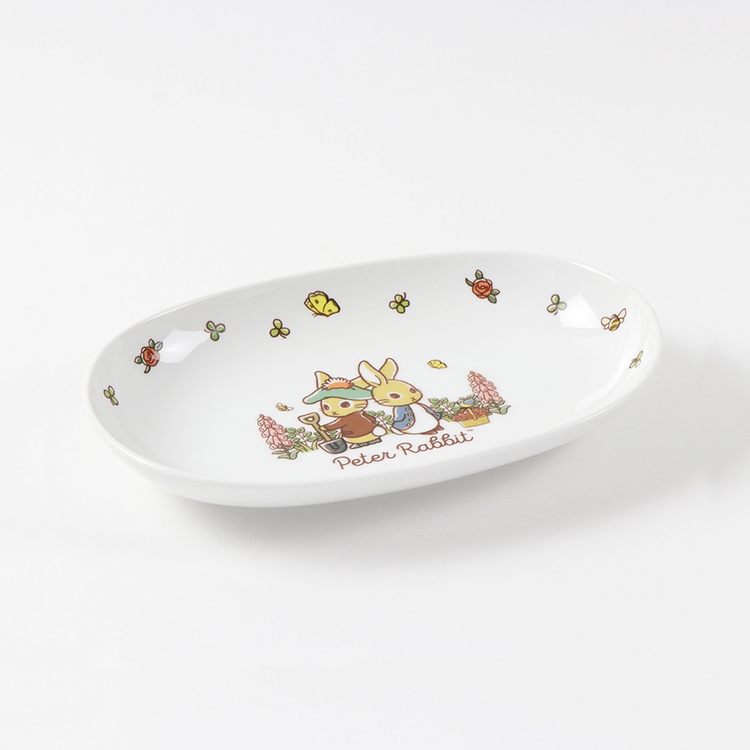 ピーターラビット TM 正方形皿【Kawaii】