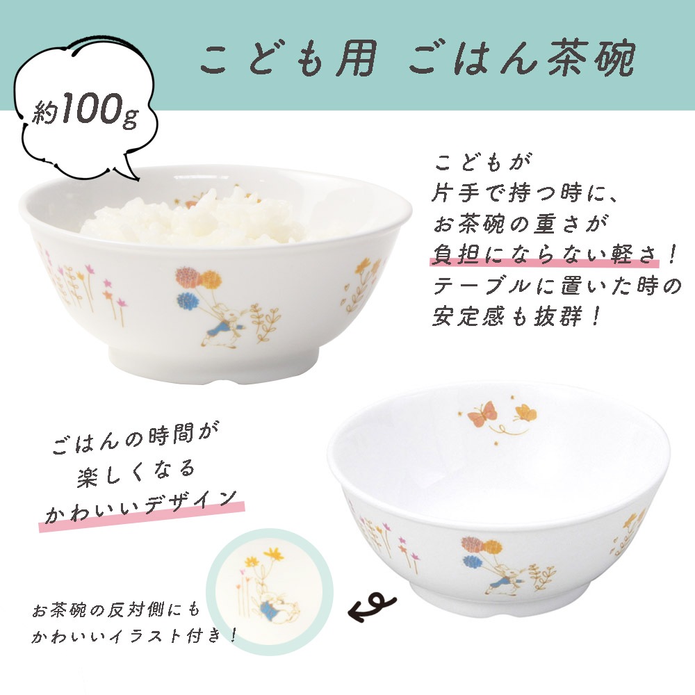 ピーターラビット TM  食器&スプーンフォークセット【簡易梱包】