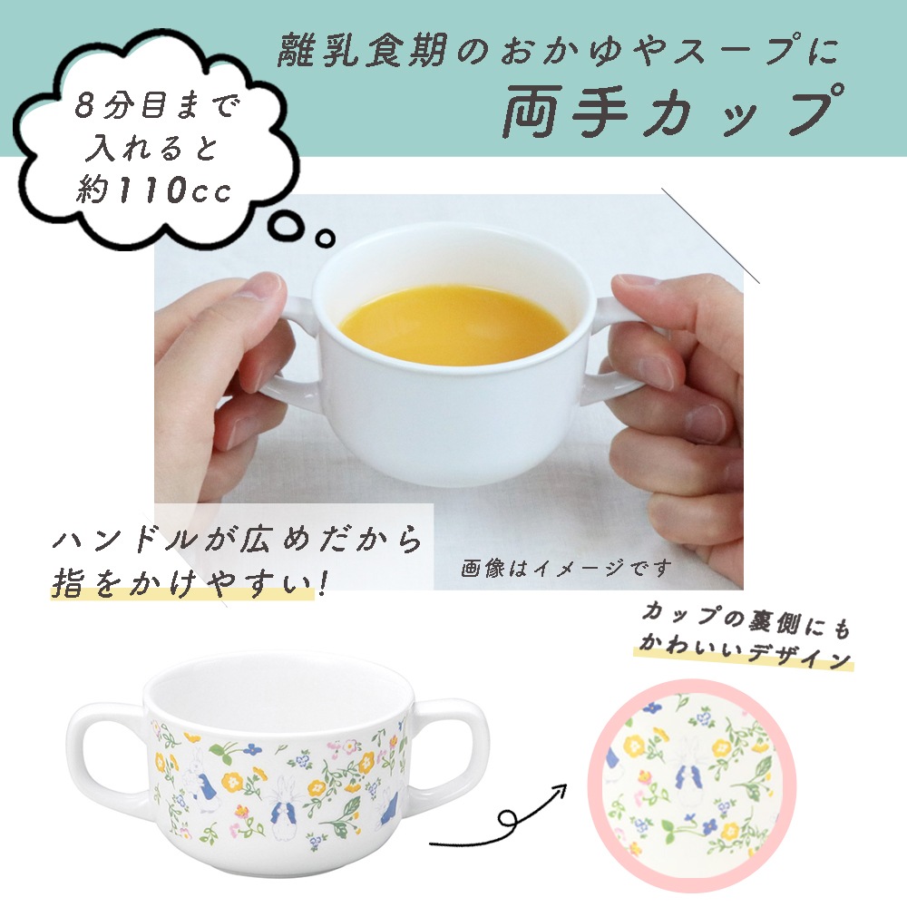 ピーターラビット TM  食器&スプーンフォークセット【簡易梱包】