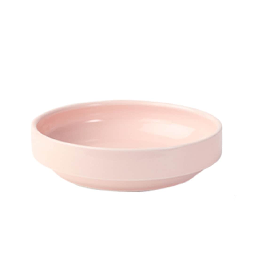 ★数量限定 お得なアウトレット品★ 【強化磁器】17cmすくいやすい食器【パステルカラー】
