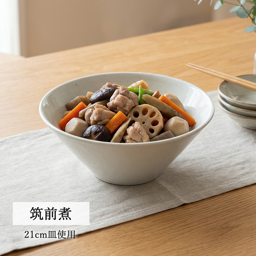 【YAMATSU STANDARD】【 水明 粉引 ボール 】 24cm 21cm 19cm 16cm 14cm 11cm 9cm 丼