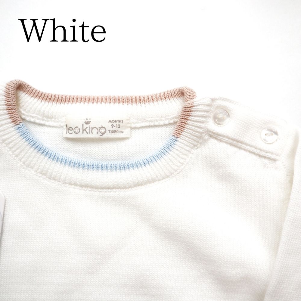 《在庫処分 半額》【0～4歳子ども服】 オーガニックコットン使用 《Leoking》Airplane knit suits