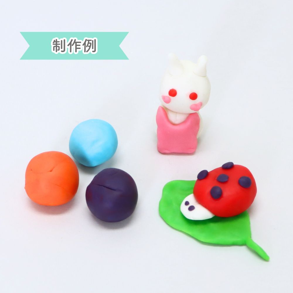 はじめてのねんどあそびにおすすめ！《こむぎんちょ8色セット 》小麦粉 こむぎ  粘土 セット 知育玩具 3歳 4歳 5歳 保育園 幼稚園 未就学児 工作 手芸 工芸 幼児 室内 遊び プレゼント おうち遊び 指先 幼児 赤 黄 青 白 緑 茶色 ピンク オレンジ