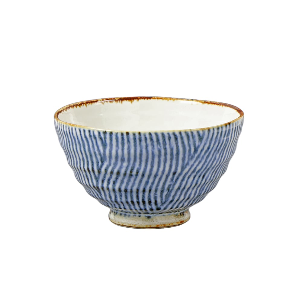 しましま模様のお茶碗