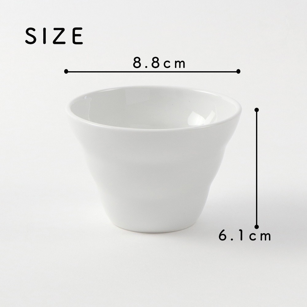 強化磁器【 9cm デザートカップ】