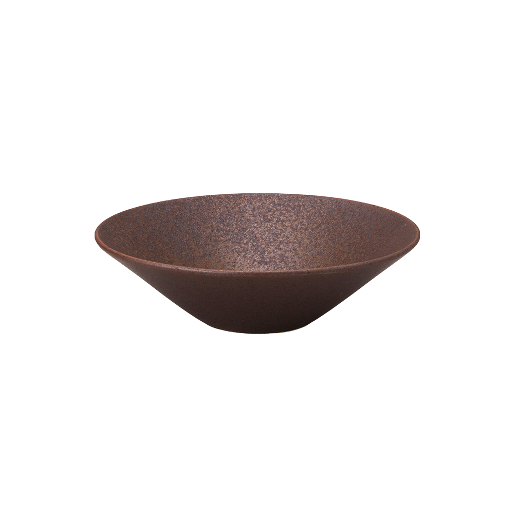 【YAMATSU STANDARD】【 水明 浅ボール 赤茶備前 】 25cm 22cm 21cm 16cm 14cm 12cm ボール