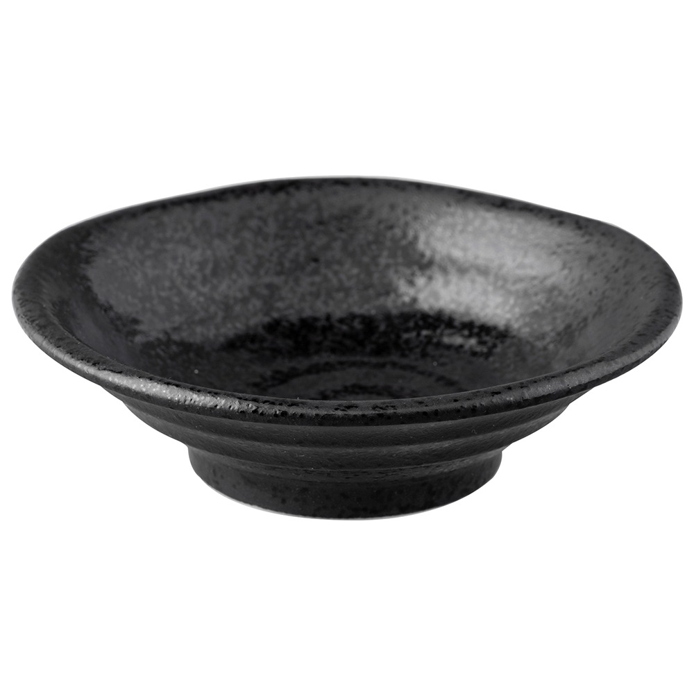 【YAMATSU STANDARD】11cm 小皿 副菜 取鉢 醤油皿 おやつ 丸皿 プレート 皿 黒 ホワイト ブラック おしゃれ 収納 カフェ食器 シンプル 美濃焼 磁器 ポーセラーツ BPAフリー ギフト 業務用 軽い 日本製