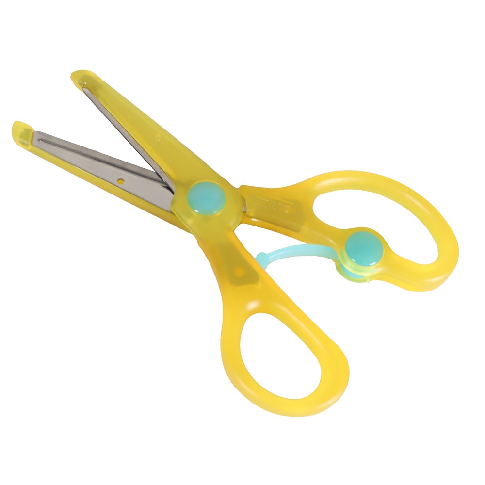 よく切れるのにあぶなくない、2才からのはさみ《きっちょん》 安心 安全 簡単 入園 保育園 幼稚園 練習 かわいい 初めて ステンレス お勉強 工作 家庭学習 図工 知育 お道具箱 男の子 女の子 プレゼント 子供向け よく切れる スプリング ケガしにくい 職人仕上げ 補助