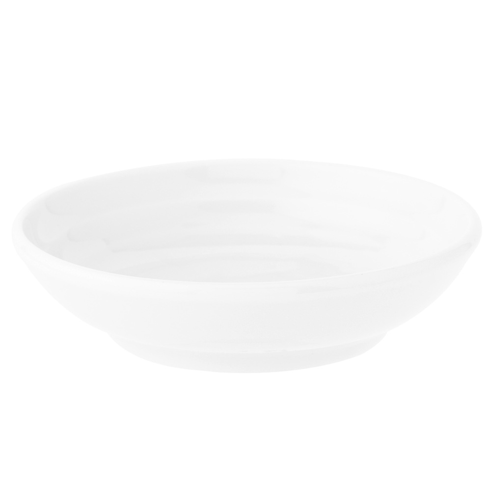 【YAMATSU STANDARD】10cm 小皿 副菜 取り皿 豆皿 醤油皿 おやつ 丸皿 プレート 皿 白 黒 ホワイト ブラック おしゃれ 収納 カフェ食器 シンプル 美濃焼 磁器 ポーセラーツ BPAフリー ギフト 業務用 軽い 日本製