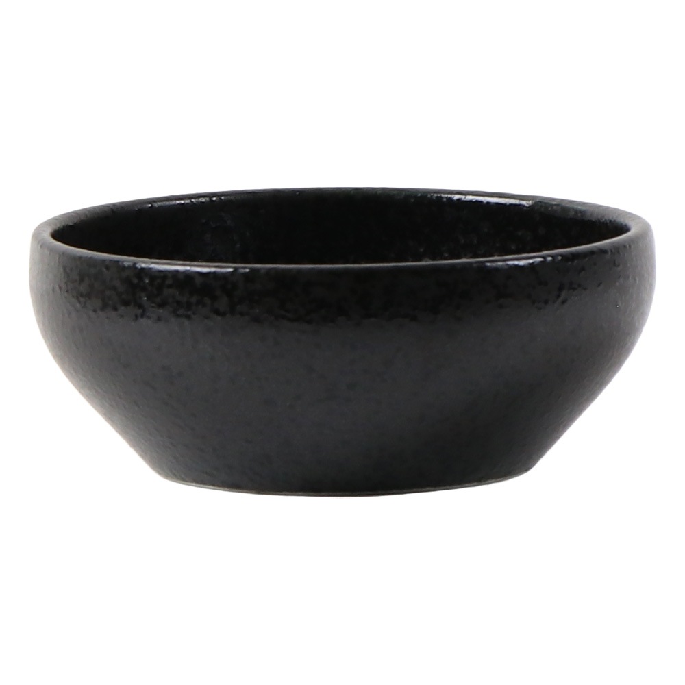 【YAMATSU STANDARD】【 和風中華 丸鉢 黒耀 】 9cm 鉢