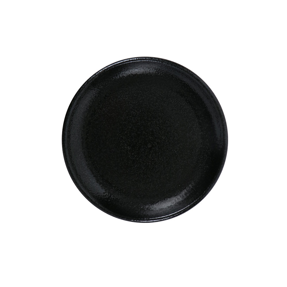 【YAMATSU STANDARD】21cm 中皿 取り皿 盛りつけ サラダ ワンプレート パン皿 パスタ シンプル カレー パスタ シンプル 丸皿 プレート 皿 白 黒 ホワイト ブラック おしゃれ 収納 カフェ食器 シンプル 美濃焼 磁器  BPAフリー ギフト 業務用 軽い 日本製