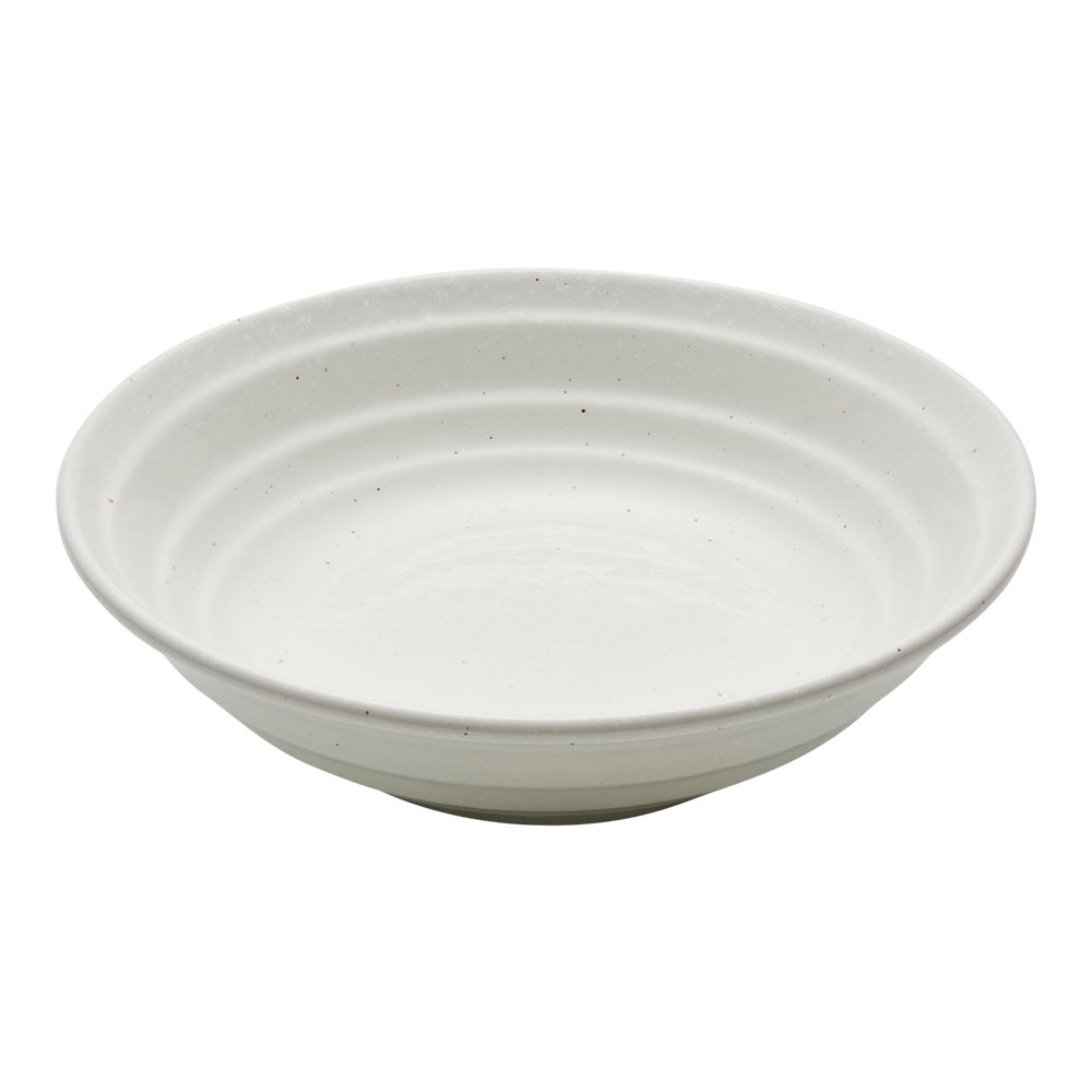 【YAMATSU STANDARD】【 鳴門 麺鉢 粉引 】 24cm 23cm 丼