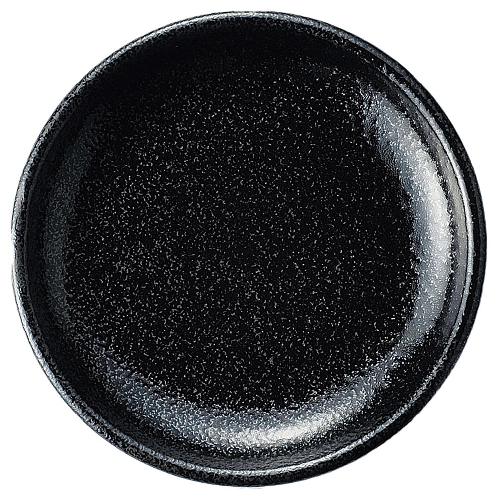 【YAMATSU STANDARD】17cm 小皿 平皿 取り皿 おやつ おつまみ 丸皿 プレート 皿 白 黒 ホワイト ブラック おしゃれ 収納 カフェ食器 シンプル 美濃焼 磁器 ポーセラーツ BPAフリー ギフト 業務用 軽い 日本製