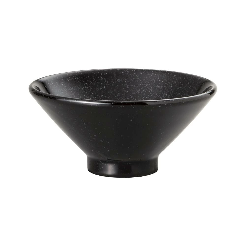 【YAMATSU STANDARD】【 和風中華 切立ライス碗 黒御影 】 15cm 14cm 13cm 碗