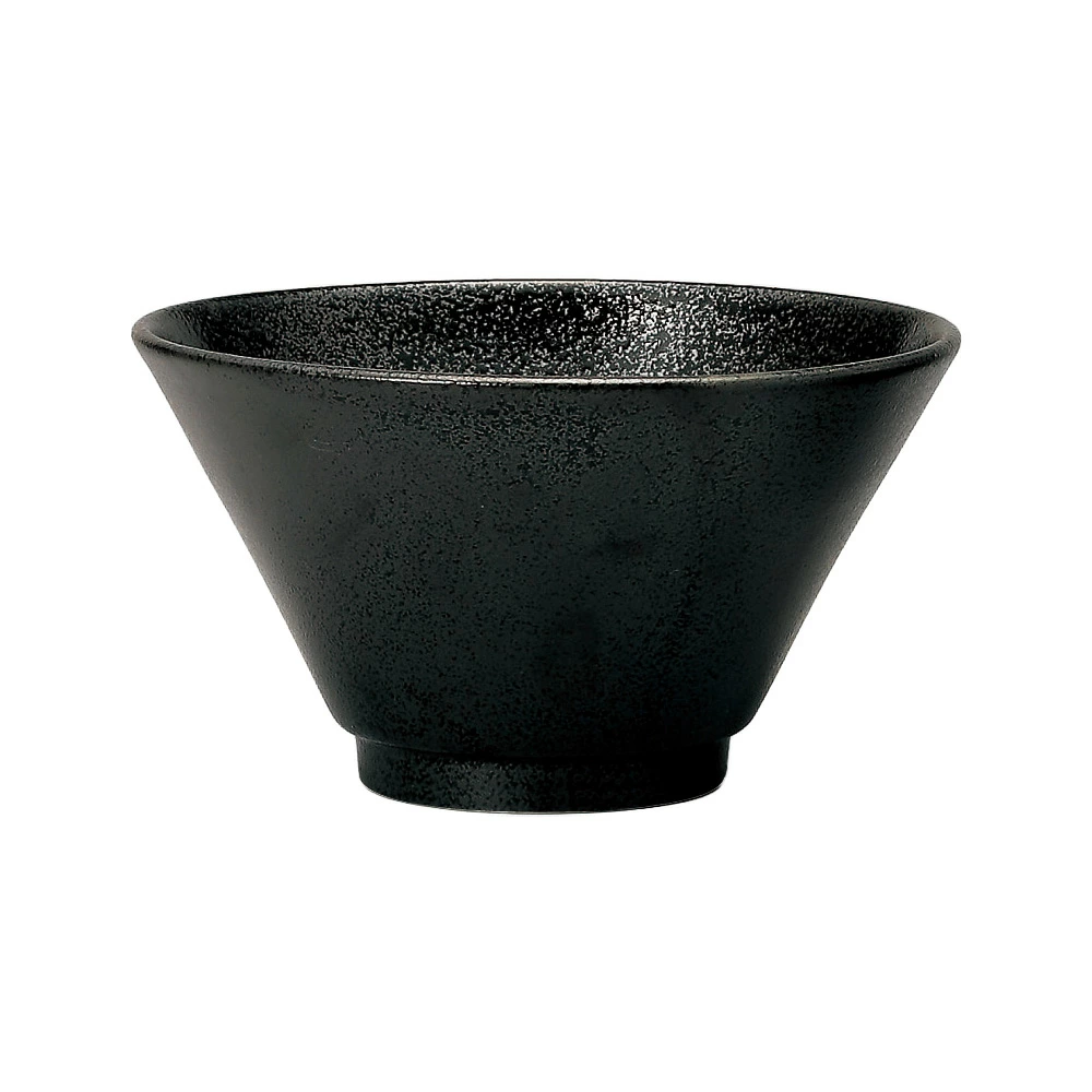 【YAMATSU STANDARD】【 和風中華 切立 深丼 黒耀 】 19cm 18cm 16cm 15cm 14cm 12cm 丼