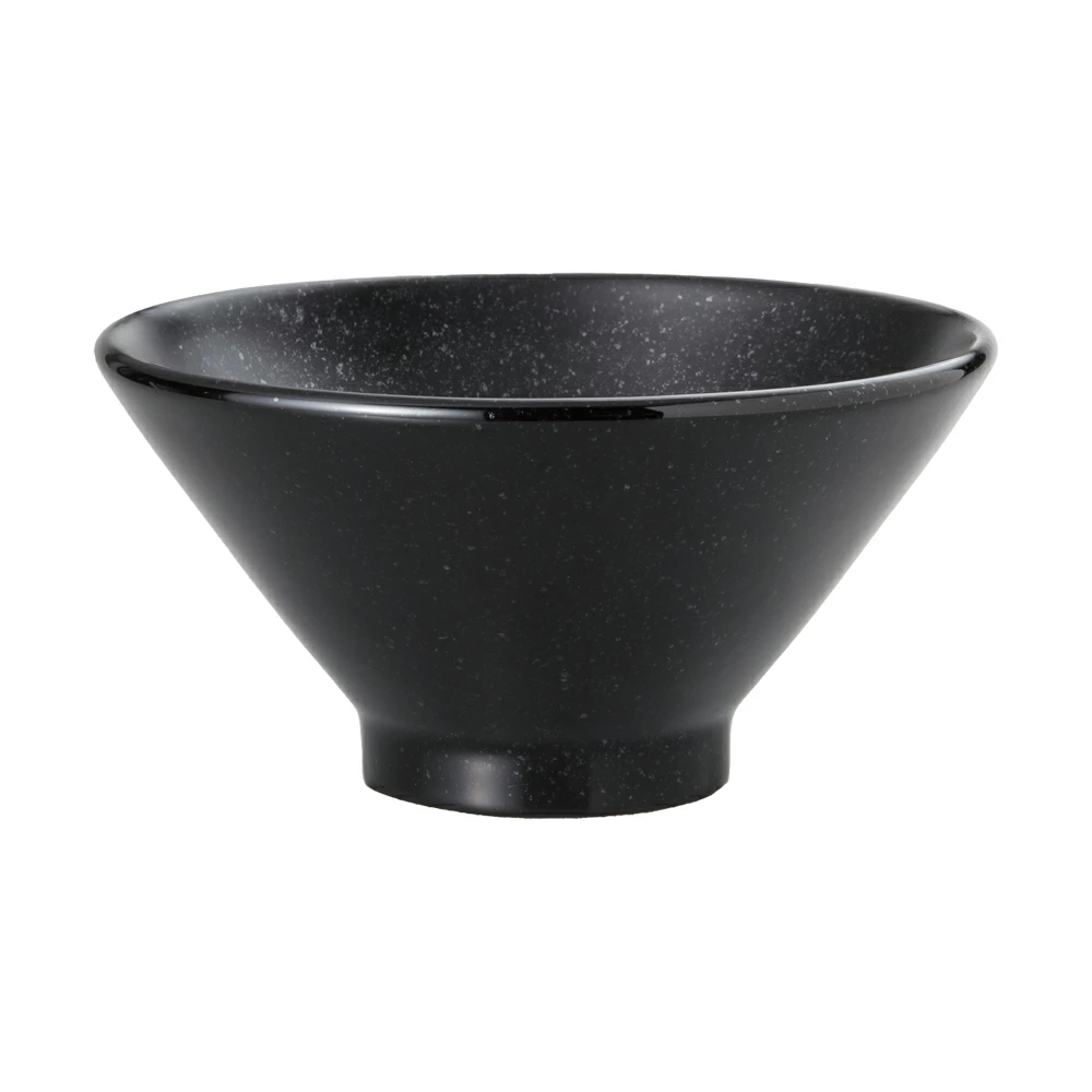 【YAMATSU STANDARD】【黒中華 高台深丼 黒御影】19cm 18cm 16cm 15cm 14cm 12cm 丼