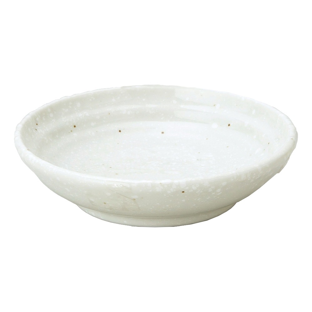 【YAMATSU STANDARD】10cm 深皿 取り皿 粉引 丸皿  白  ホワイト  おしゃれ 収納 カフェ食器 シンプル 美濃焼 磁器 ポーセラーツ BPAフリー ギフト 業務用 軽い 日本製