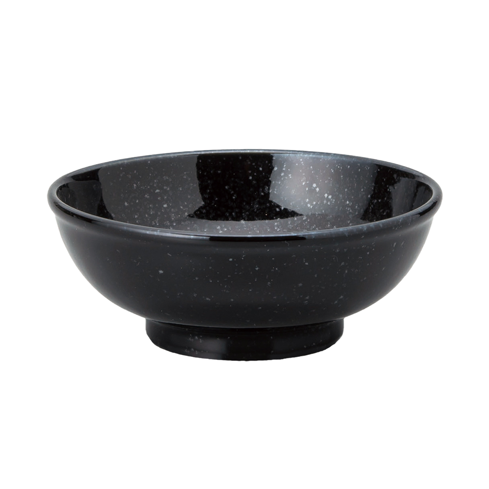 【YAMATSU STANDARD】【 黒中華 玉渕鉢 黒御影 】 14cm 13cm 12cm 鉢