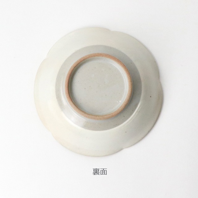 陶器 粉引 15cm鉢【白梅】
