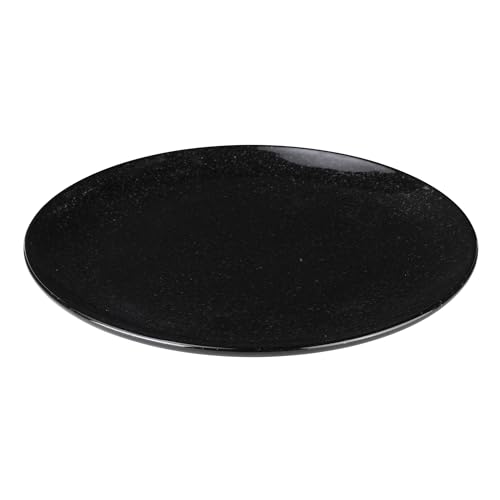 【YAMATSU STANDARD】28cm 大皿 メイン皿 ディナー皿 丸皿 プレート 皿 白 黒 ホワイト ブラック 食器 食洗機 電子レンジ 白 黒 ホワイト ブラック おしゃれ 収納 カフェ食器 シンプル 美濃焼 磁器 ポーセラーツ BPAフリー ギフト 業務用 軽い 日本製