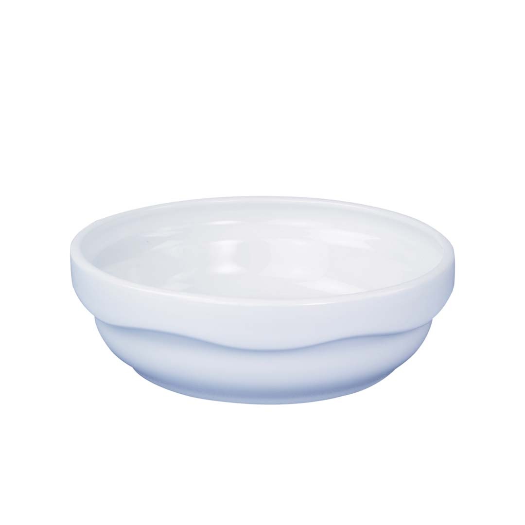 強化磁器 ふんわりシリーズ 12.5cm すくいやすい食器