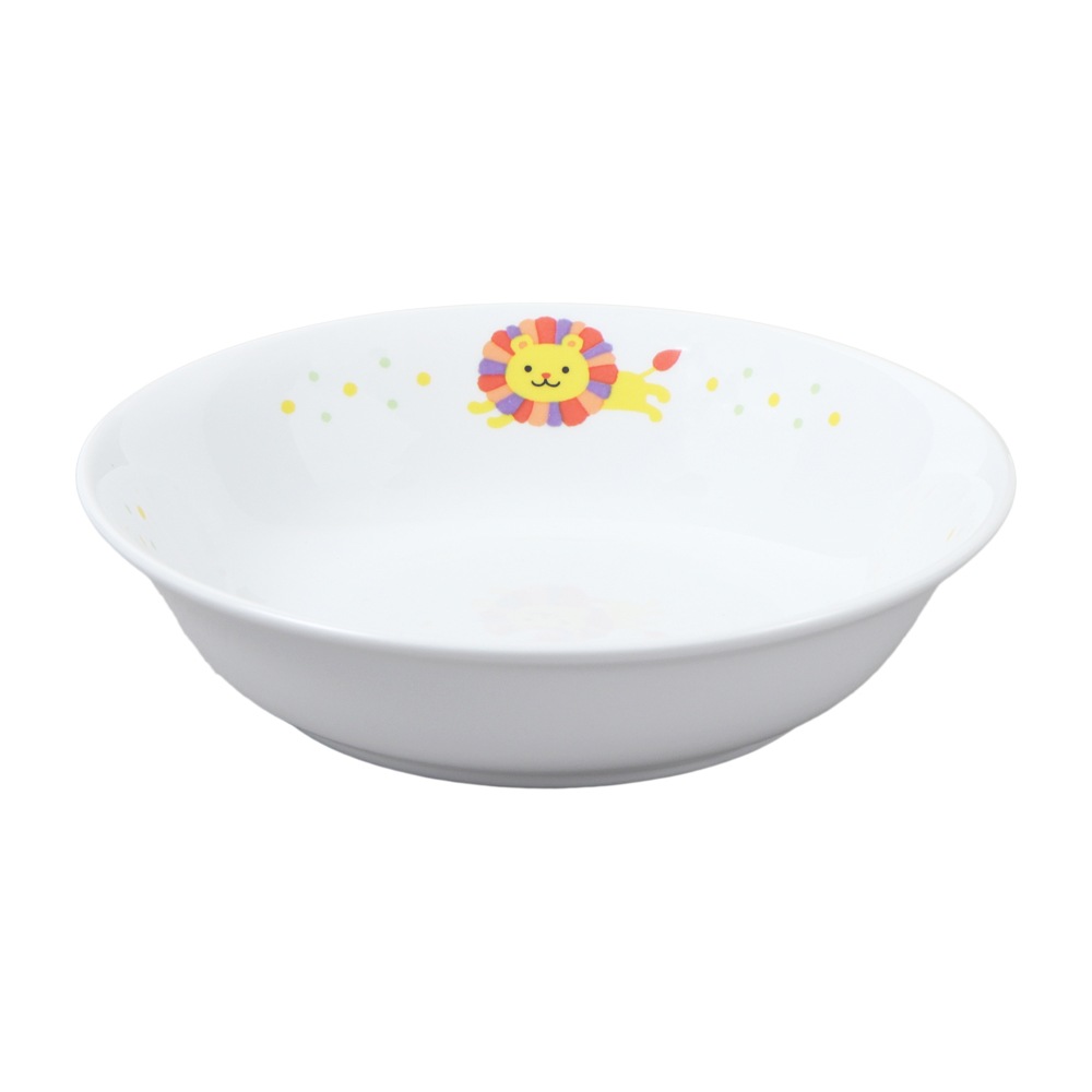 【16cmカレー皿】強化磁器 小学校低学年まで使える！