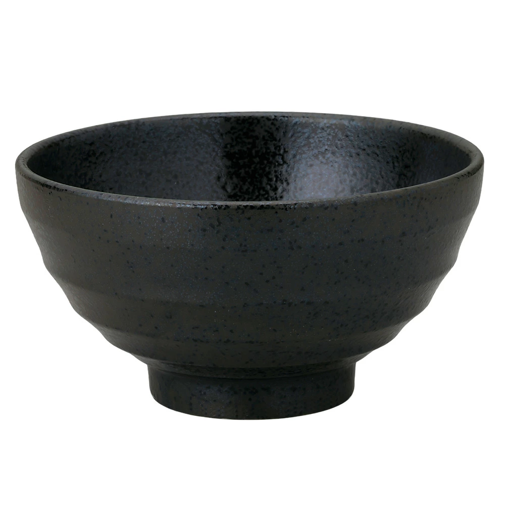 【YAMATSU STANDARD】【 新多用丼 線段丼 黒耀 】 16cm 15cm 13cm 12cm 丼