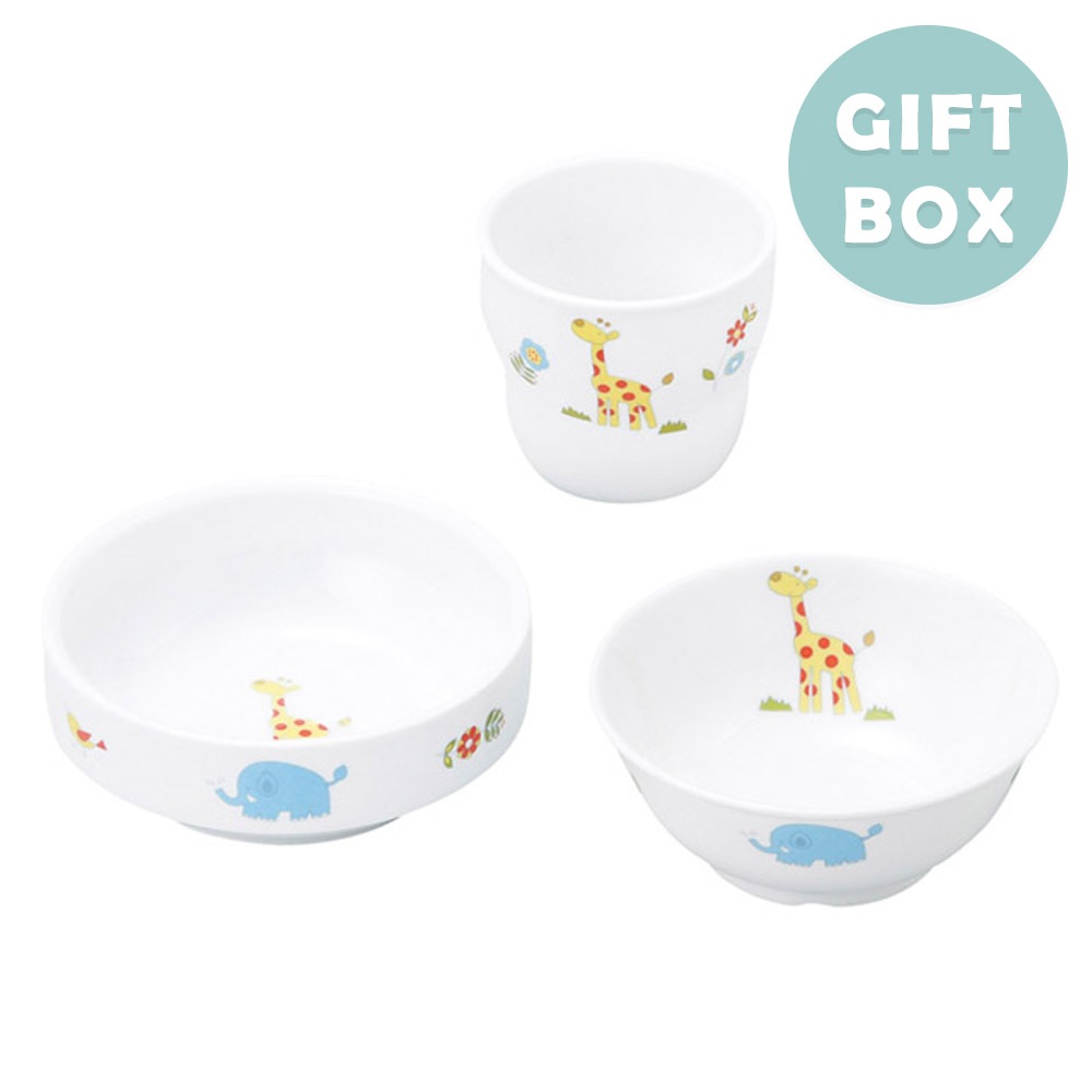 3PIECE CHILD'S SET 食器3点セット 箱付き 食器3点セット【ギフト箱】 | すべての商品 | まるくぱーじゅ【公式SHOP】