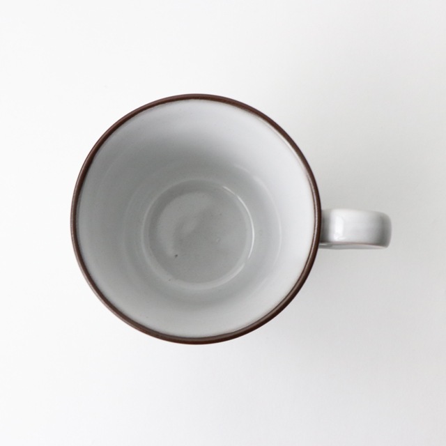 磁器 290cc マグカップ グレー