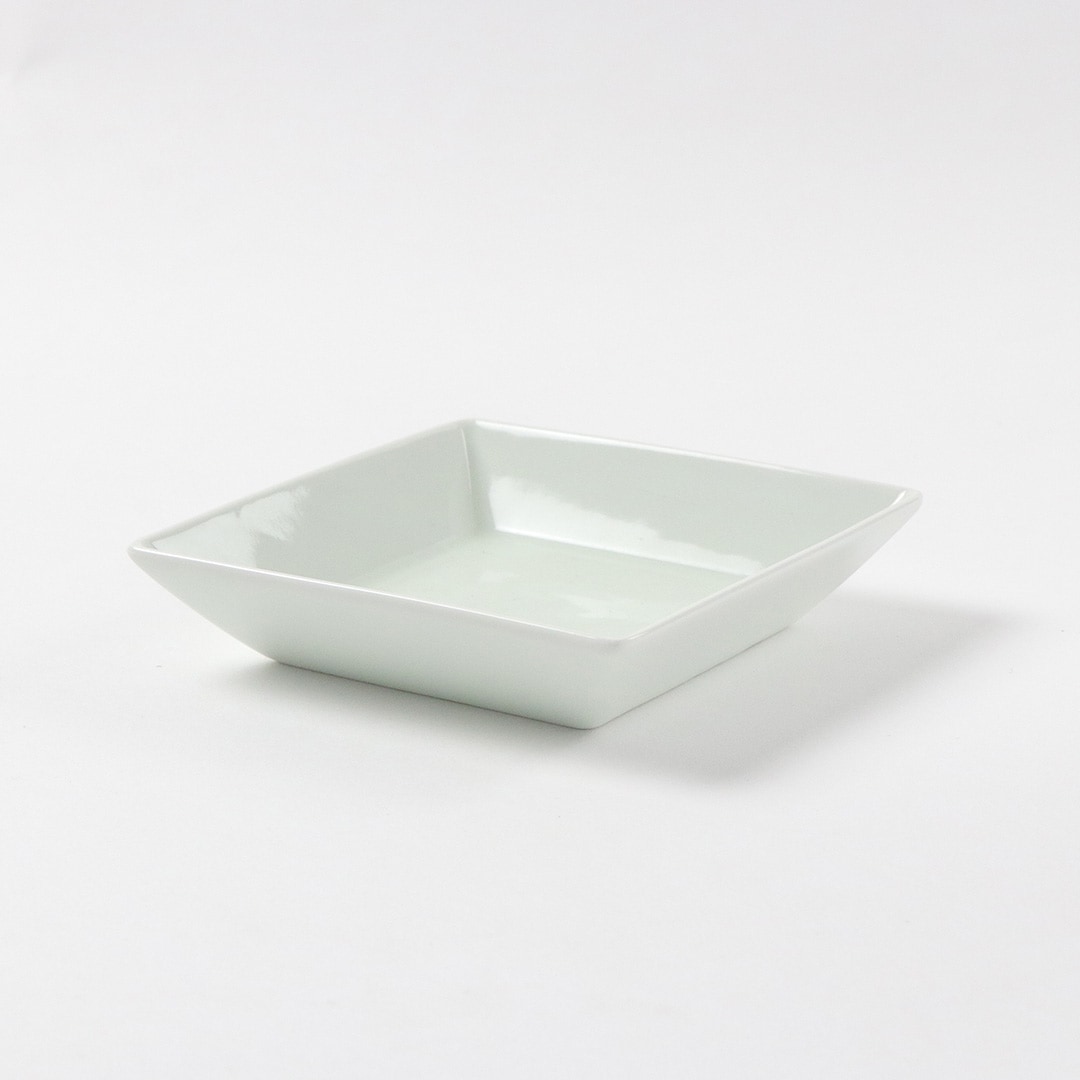 強化磁器 【角皿】