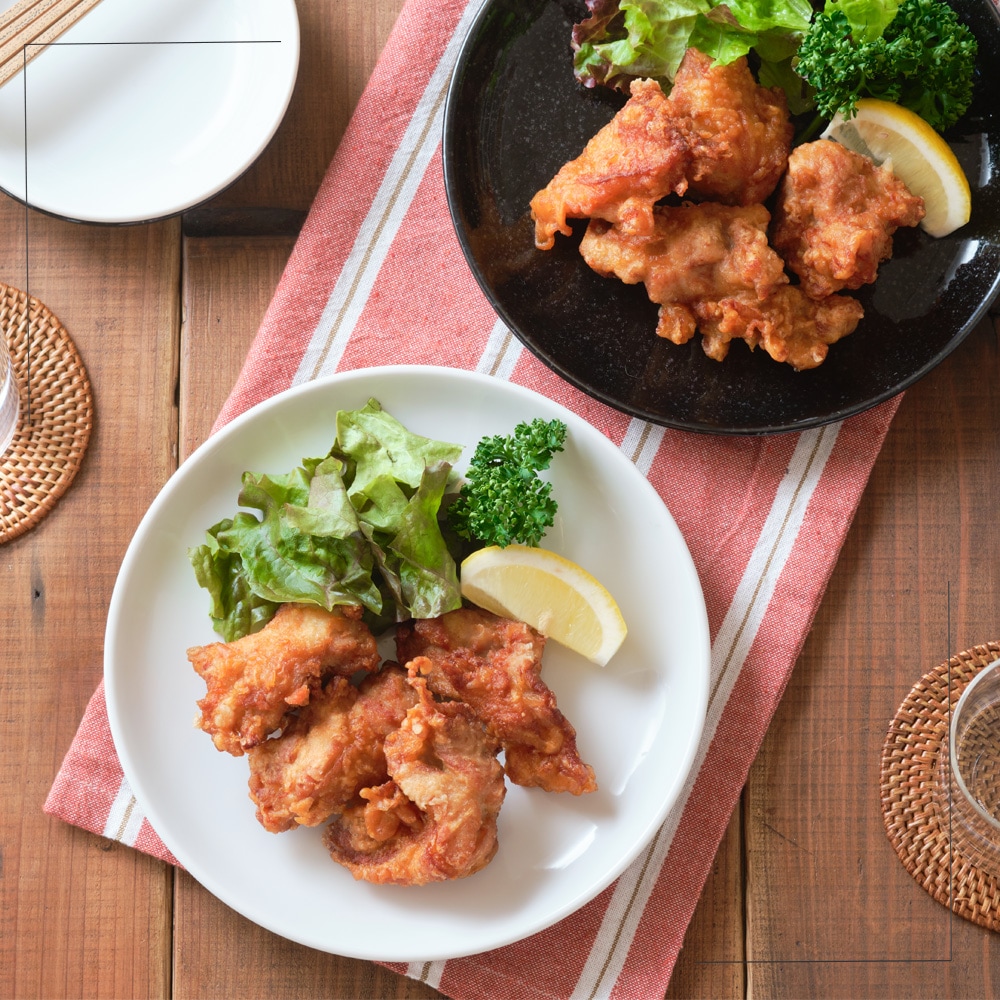 【YAMATSU STANDARD】21cm 中皿 ミート皿 ワンプレート カレー パスタ シンプル 丸皿 プレート 皿 白 黒 ホワイト ブラック おしゃれ 収納 カフェ食器 シンプル 美濃焼 磁器 ポーセラーツ BPAフリー ギフト 業務用 軽い 日本製