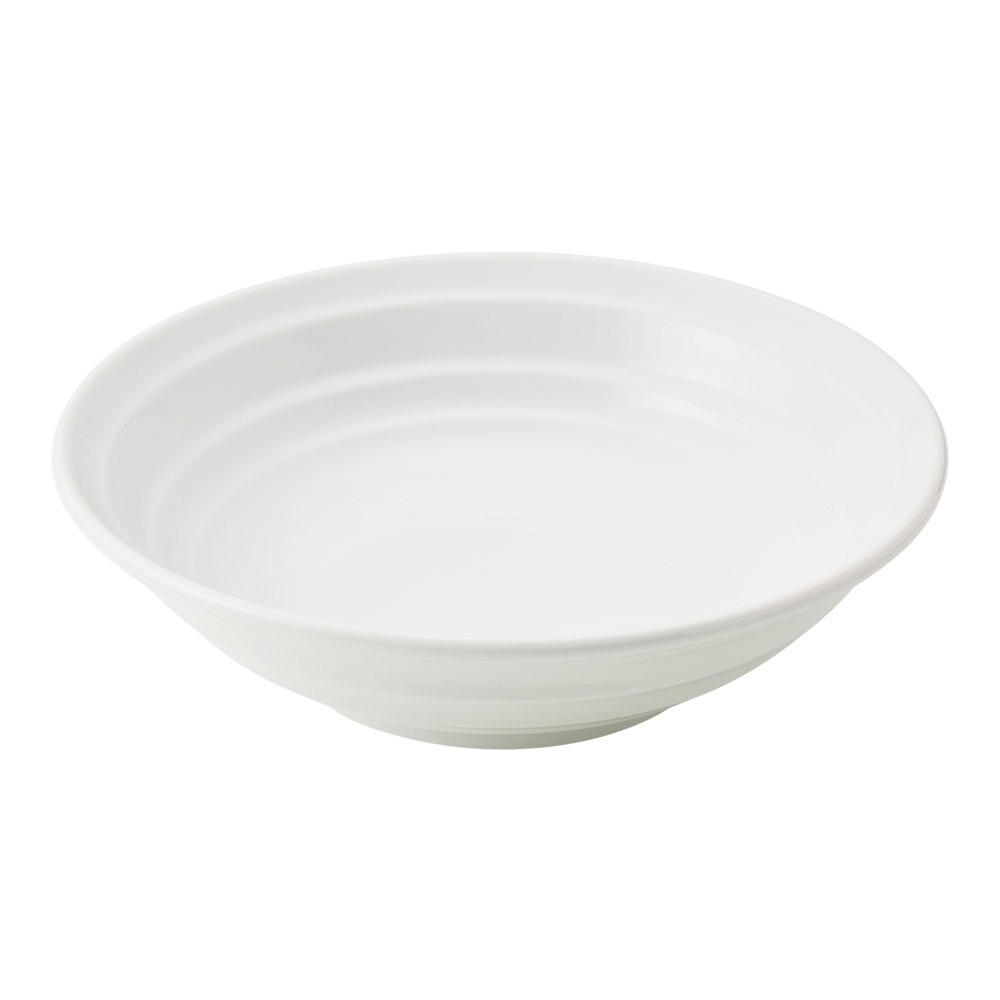 【YAMATSU STANDARD】【 鳴門 麺鉢 ホワイト 】 24cm 23cm ボール