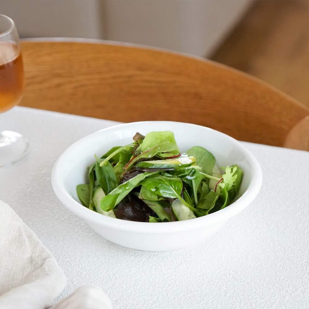 【YAMATSU STANDARD】16cm 深皿 ディナー皿 丸皿 皿 白 ホワイト おしゃれ 収納 カフェ食器 シンプル 美濃焼 磁器 ポーセラーツ BPAフリー ギフト 業務用 軽い 日本製