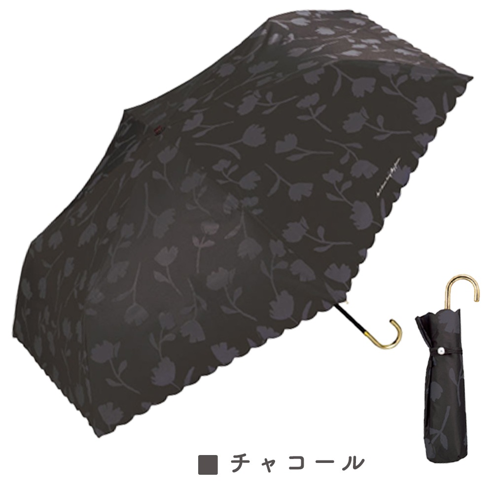 晴雨兼用傘 フラワーシャドウ 折りたたみ傘 遮光 UV UVカット 紫外線 コンパクト 傘 日焼け対策 紫外線カット 梅雨 オシャレ かわいい プレゼント 軽量 シンプル 無地 カラフル ブラック ホワイト グレー 大きめサイズ