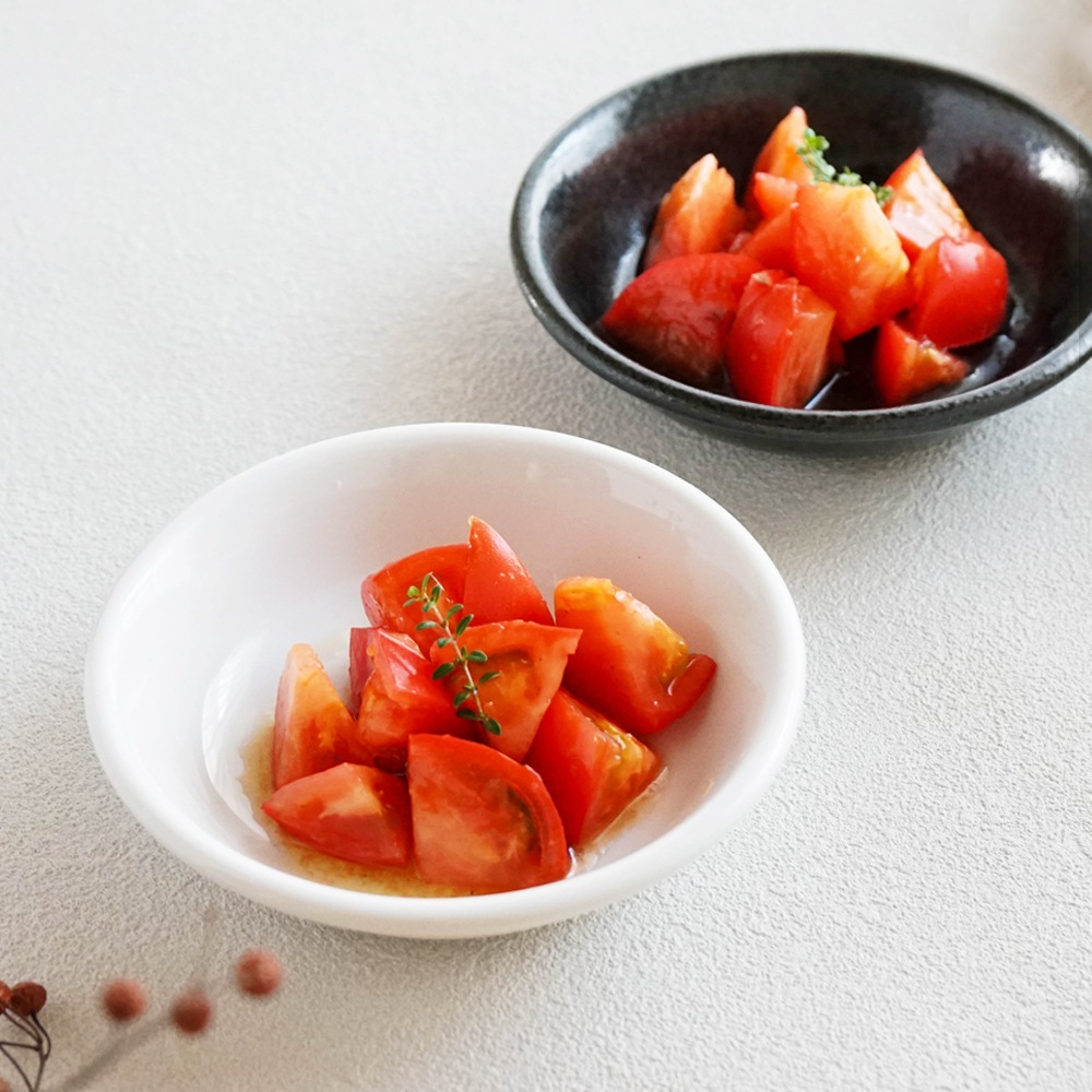 【STANDARD】16cm 深皿 皿 サラダ 丸皿 プレート 皿 白 黒 ホワイト ブラック おしゃれ 収納 カフェ食器 シンプル 美濃焼 磁器 ポーセラーツ BPAフリー ギフト 業務用 軽い 日本製