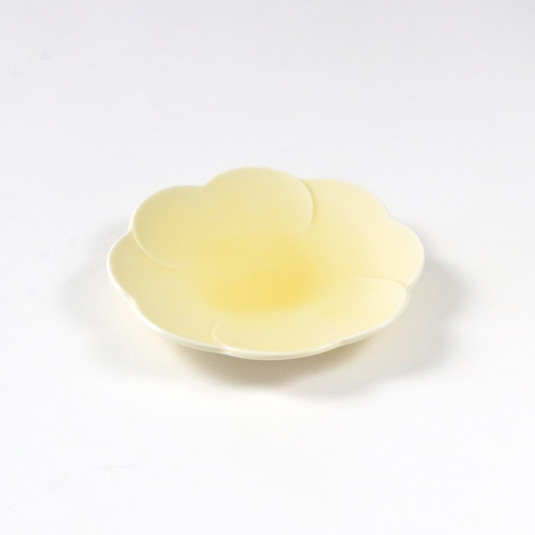 強化磁器 【11cm】クローバー小皿