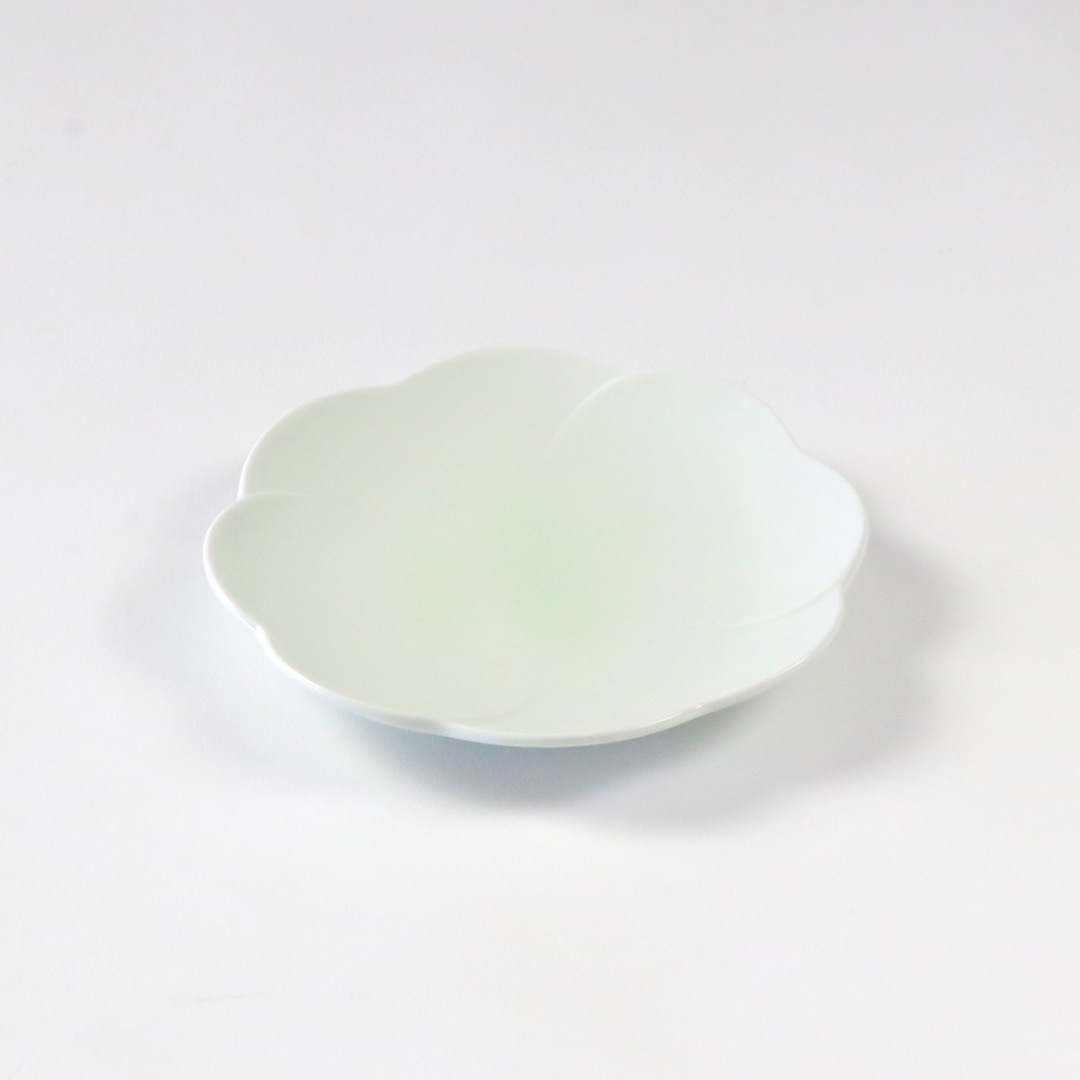 強化磁器 【11cm】クローバー小皿