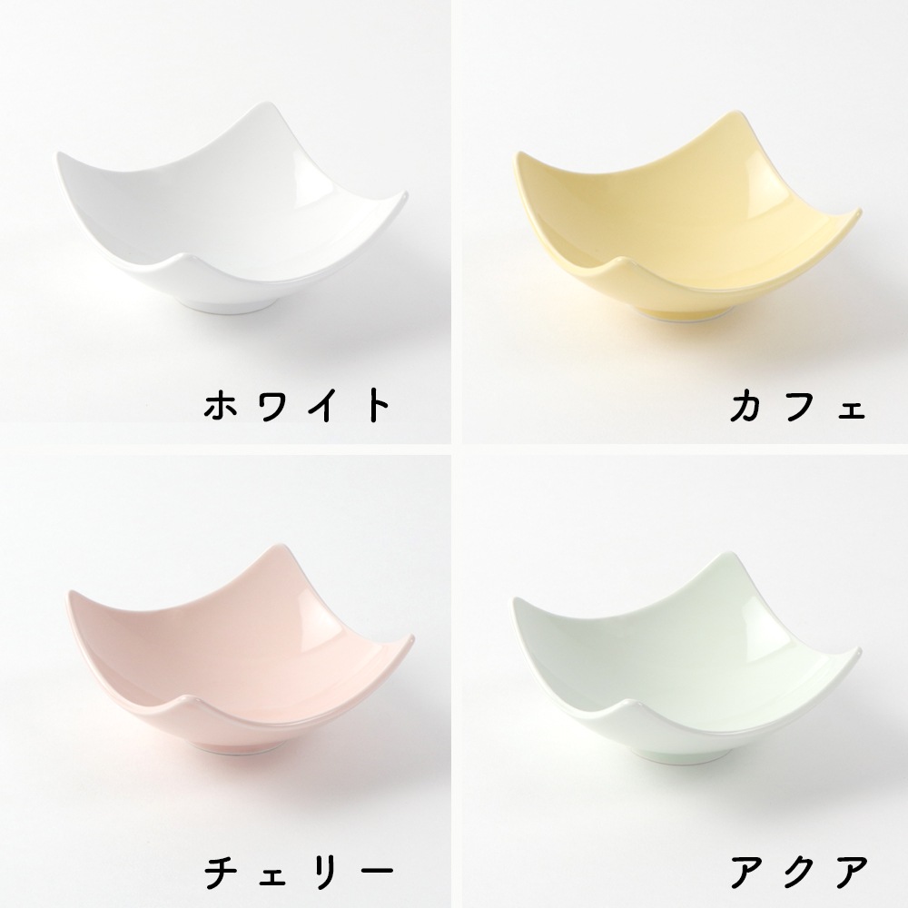 強化磁器 【10cm スクエアプレート】