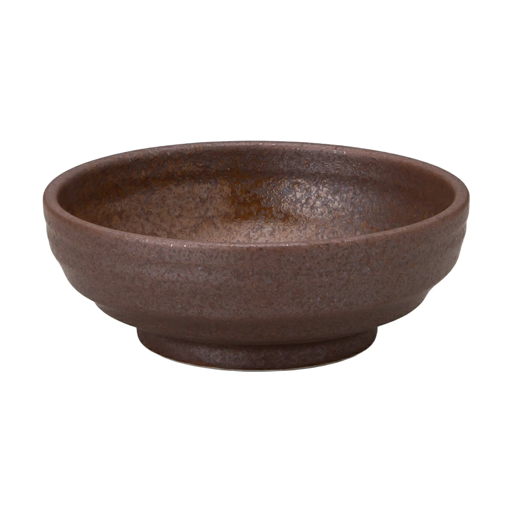 【YAMATSU STANDARD】【 鳴門 浅鉢 赤茶備前 】 13cm 11cm 9cm ボール