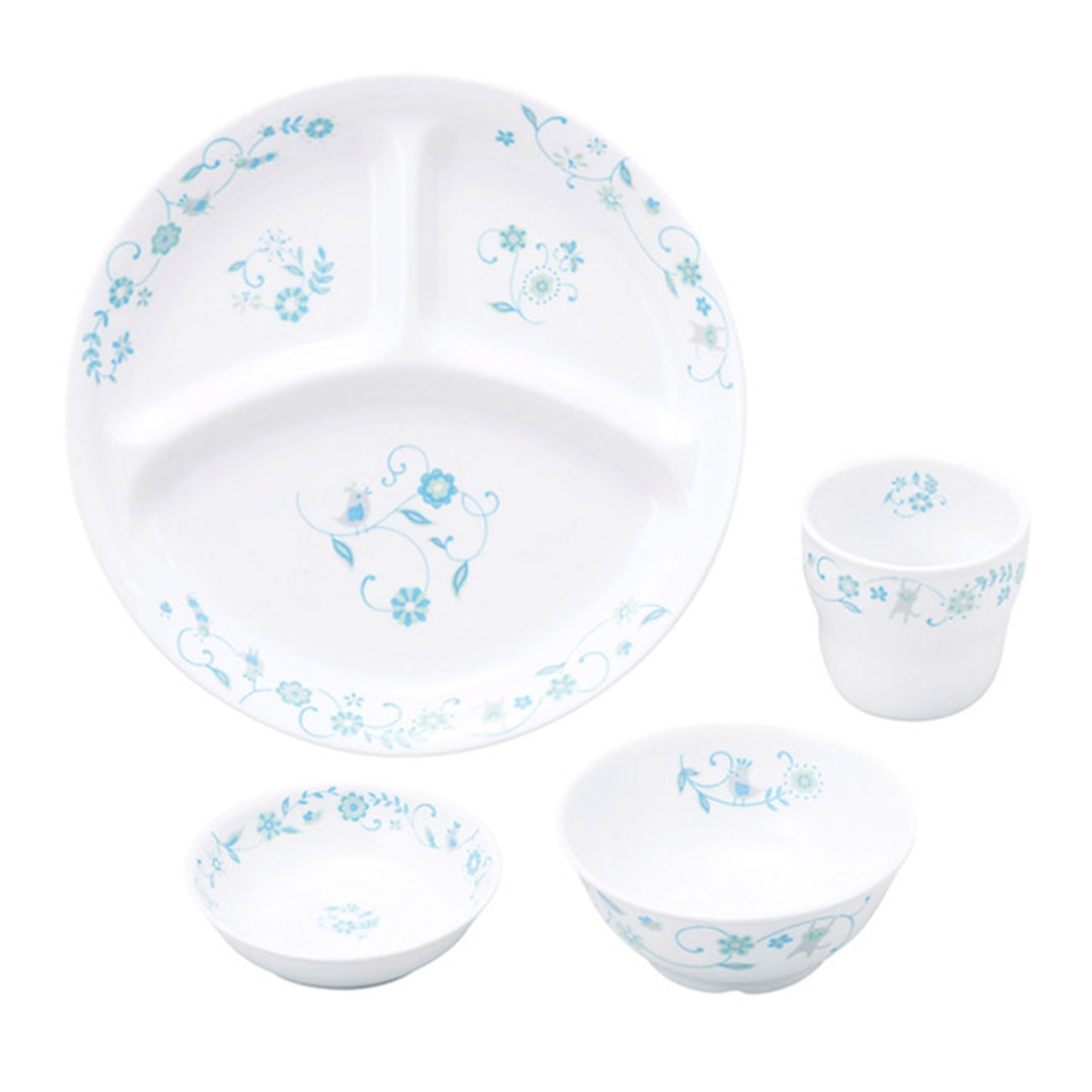 【ギフト箱】食器4点セット【サラサブルー】